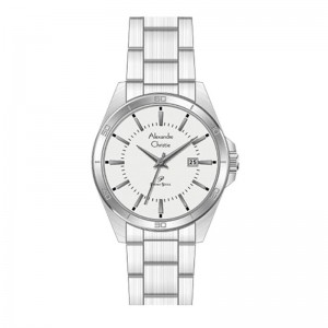 Alexandre Christie AC 1011 Silver White Lady Steel LDBSSSLBA